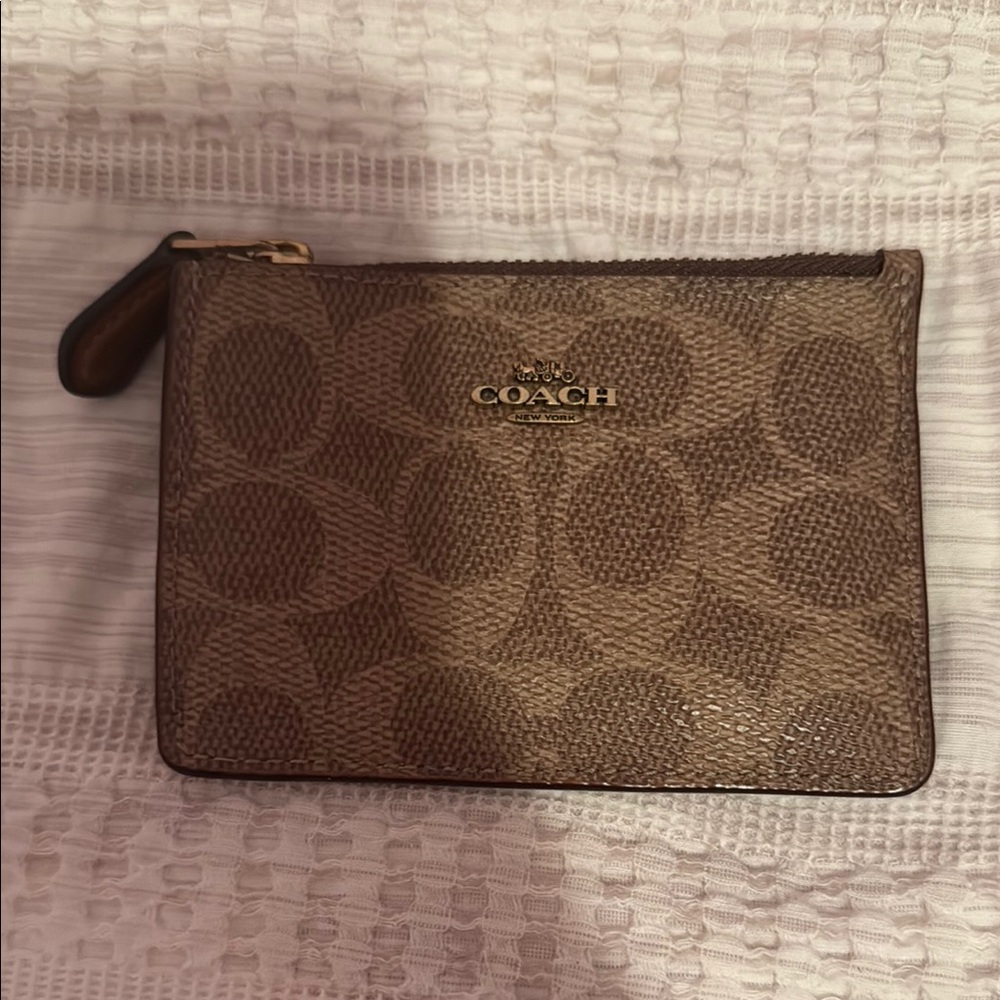 Coach AUTHENTIC Signature Card Case